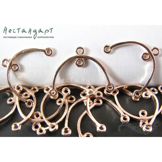 Коннектор Just Rose Gold Plated 24х28 мм, изображение 3