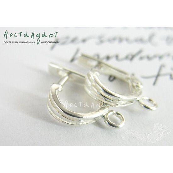 Швензы Architect Sterling Silver 16х4 мм (пара), изображение 3