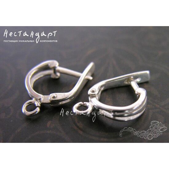 Швензы Architect Sterling Silver 16х4 мм (пара), изображение 4