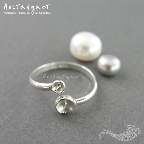 Основа для кольца Duality Sterling Silver (17), изображение 3