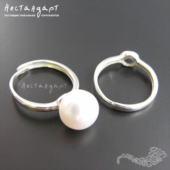 Основа для кольца Oneness Sterling Silver 18 мм, изображение 5