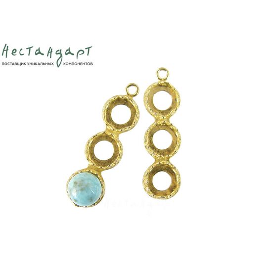 Сеттинг-подвеска JBB Gold 8 мм