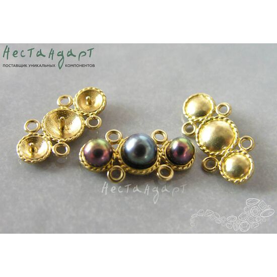 Коннектор Trio латунь 19х10 мм, изображение 4