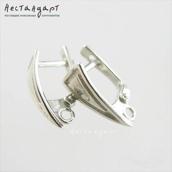 Швензы Delta Sterling Silver 16х7 мм (пара), изображение 4