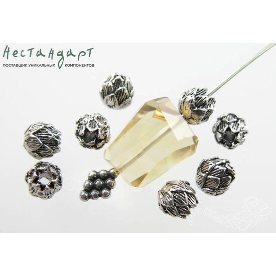 Бусина Holy Lotus Sterling Silver 6 мм