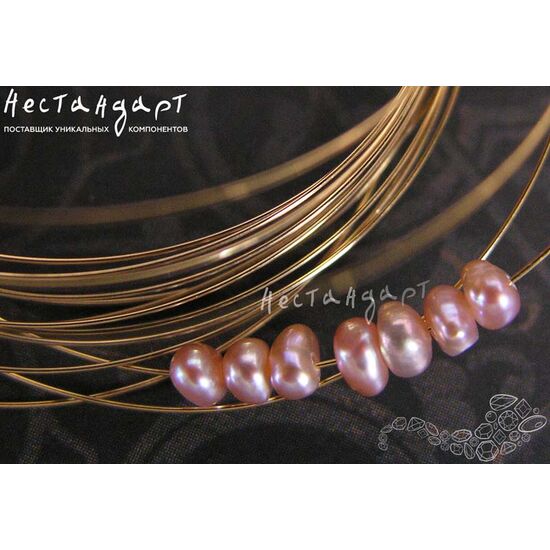 Проволока средней жесткости Gold Plated 0,3 мм (уп. 2 м.), изображение 3