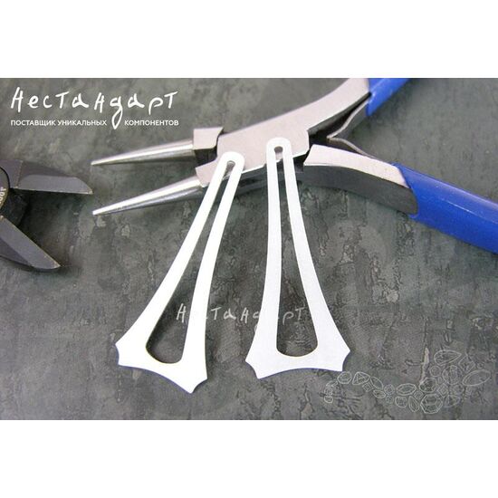 Коннектор авторский Modern алюминий 40х17 мм, изображение 3