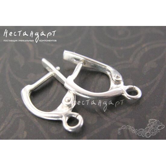 Швензы Delicate Sterling Silver 16х2 мм (пара), изображение 3