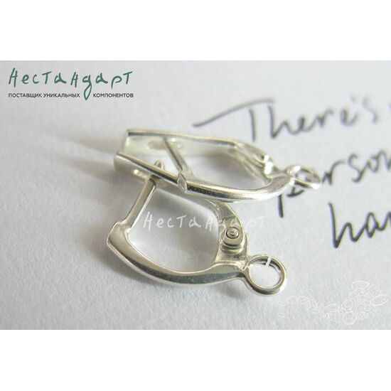 Швензы Delicate Sterling Silver 16х2 мм (пара), изображение 4