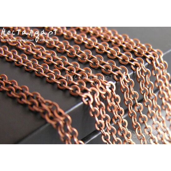 Цепочка якорная Copper 2,5х2 мм, изображение 2