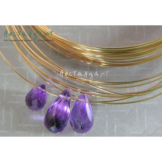 Проволока средней жесткости Gold Filled 0,32 мм