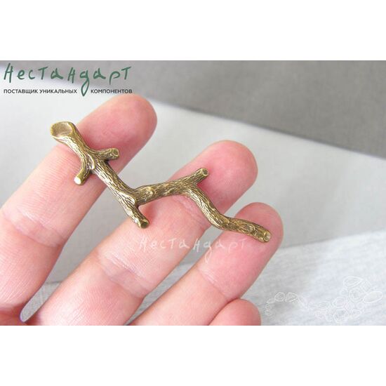 Декоративный элемент Coral Antique Bronze 60 мм, изображение 3