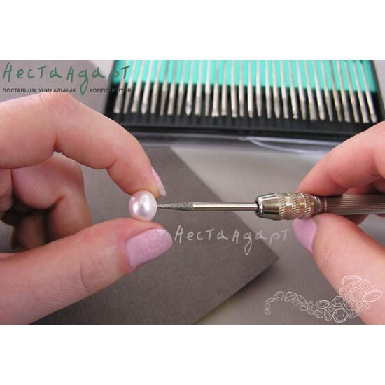 Боры с алмазным покрытием (комплект 30 шт), изображение 2