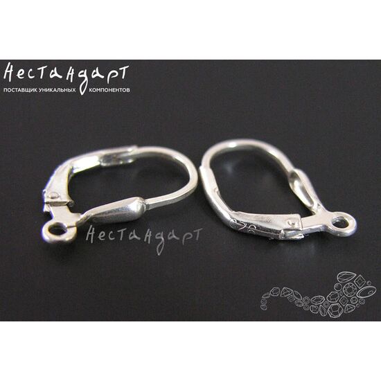 Швензы Thread Sterling Silver 14х1,5 мм (пара), изображение 3