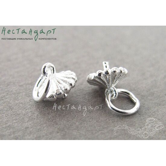 Концевик со штифтом Tent Sterling Silver 6,5 мм, изображение 2