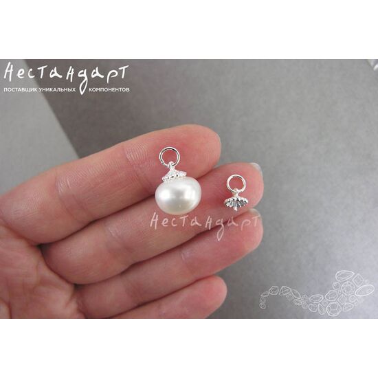 Концевик со штифтом Tent Sterling Silver 6,5 мм, изображение 3