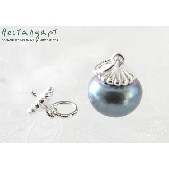 Концевик со штифтом Tent Sterling Silver 6,5 мм, изображение 4