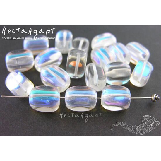 Хрустальная бусина Geometric 14х10 мм