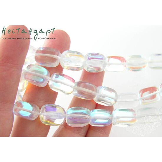 Хрустальная бусина Geometric 14х10 мм, изображение 2