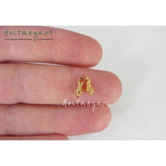 Подвеска Few Byzant Gold Plated 9х3 мм, изображение 3