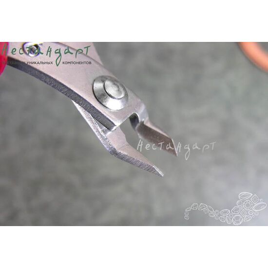 Кусачки миниатюрные профессиональные с возвратной пружиной 110 мм, изображение 3