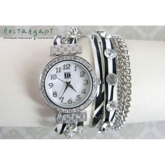 Часы-браслет Silver I.D. цвет зебра, изображение 2