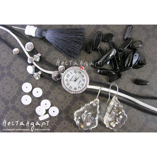 Часы-браслет Geneva Silver Charm цвет классика, изображение 3