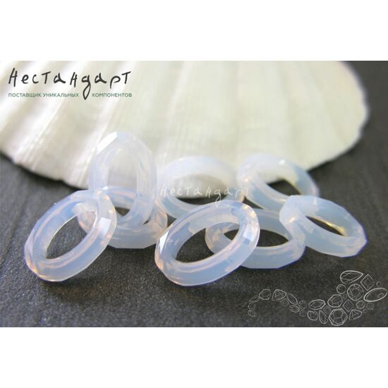 Swarovski Cosmic Oval Fancy Stone White Opal 15х11 мм, изображение 2