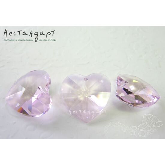 6202 Swarovski Heart Rosaline 28 мм
