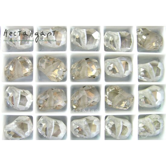 6191 Swarovski Divine Rock Silver Shadow 19 мм, изображение 2