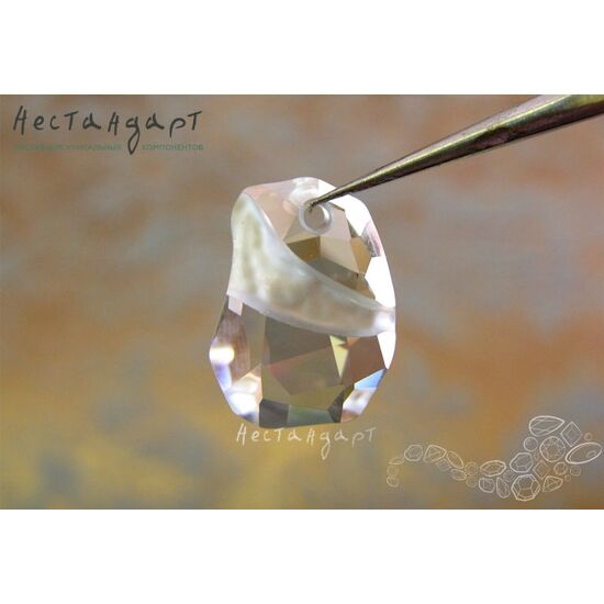 6191 Swarovski Divine Rock Silver Shadow 19 мм, изображение 3