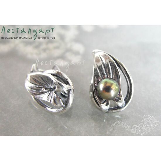 Швензы со штифтом Charming Silver Plated 18х11 мм (пара), изображение 4