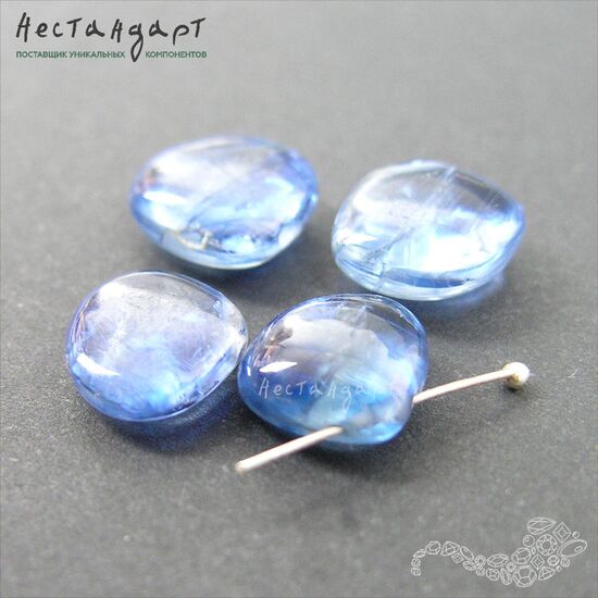 Кианит натуральный Briolette Tear 5-6 мм, изображение 3