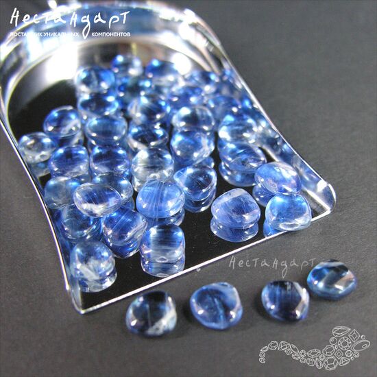 Кианит натуральный Briolette Tear 5-6 мм, изображение 4