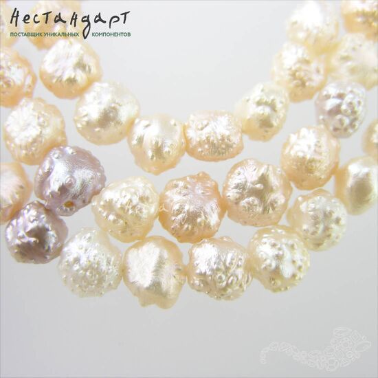 Жемчуг натуральный Baroque Langoliers 8-9 мм, изображение 2