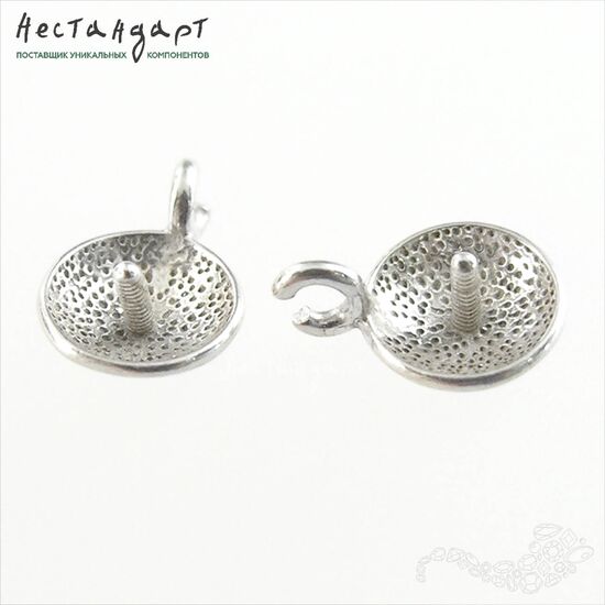 Подвеска со штифтом Range Sterling Silver 9,5х7 мм, изображение 4