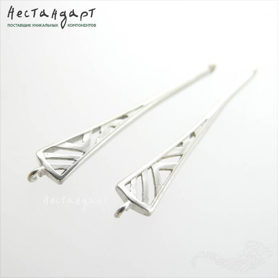 Коннектор Ardeco Sterling Silver 35х6 мм, изображение 2