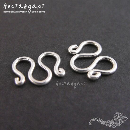 Коннектор Snake Sterling Silver 11х9 мм, изображение 3
