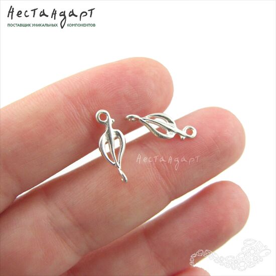 Коннектор Seeds Sterling Silver 15,5х6 мм, изображение 2