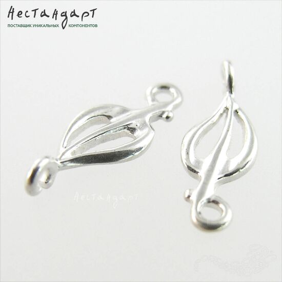 Коннектор Seeds Sterling Silver 15,5х6 мм, изображение 4