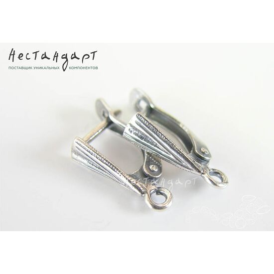 Швензы Official Style Silver Plated 15х4 мм (пара)