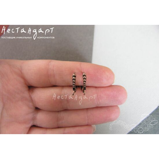 Швензы Grains Patina Copper 13х2 мм (пара), изображение 2