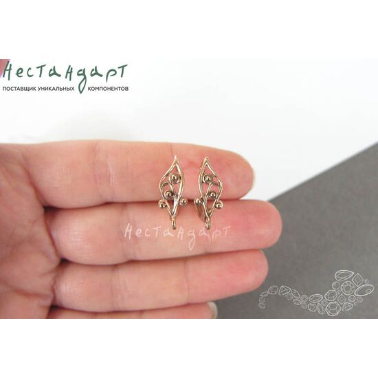 Швензы Morning Patina Copper 18х8 мм (пара), изображение 2