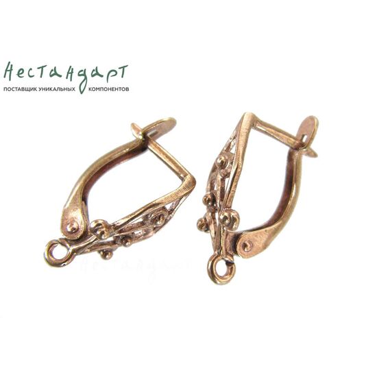 Швензы Morning Patina Copper 18х8 мм (пара), изображение 3