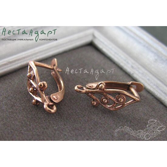 Швензы Morning Patina Copper 18х8 мм (пара), изображение 4