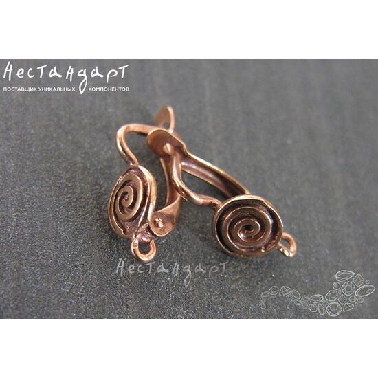 Швензы Fortune Patina Copper 17х8 мм (пара), изображение 3