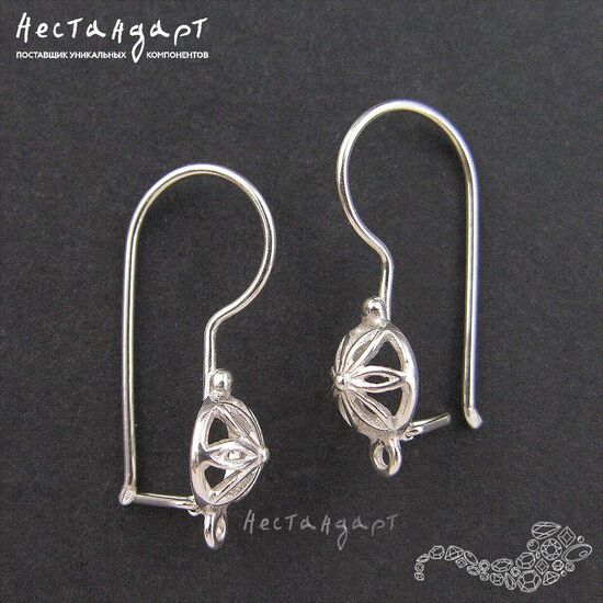 Швензы Fiancee Sterling Silver 22 мм (пара), изображение 3