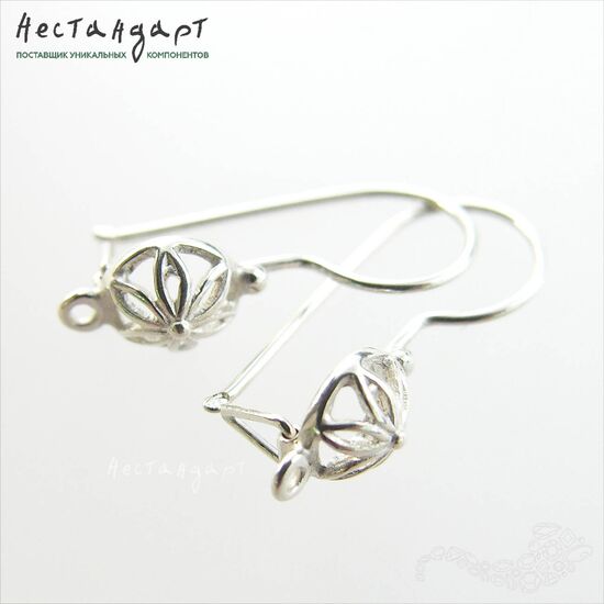 Швензы Fiancee Sterling Silver 22 мм (пара), изображение 4