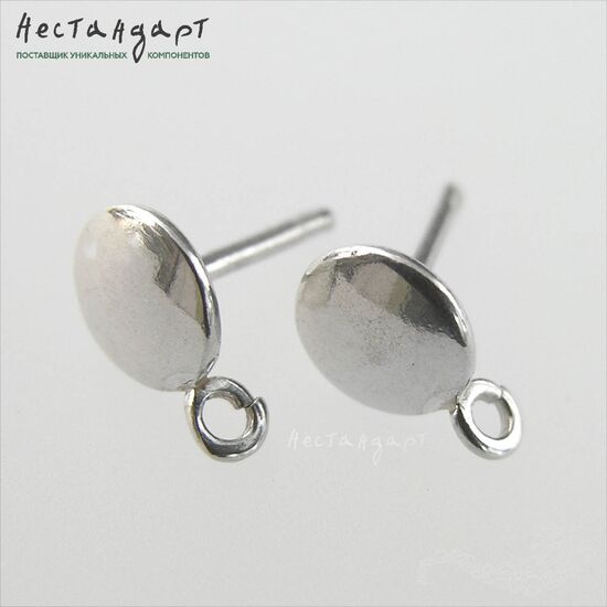 Основы для пусет Range Sterling Silver 11 мм (пара), изображение 3