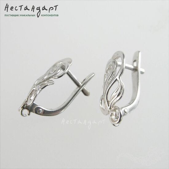 Швензы Fairy Elf Sterling Silver 18х9 мм (пара), изображение 4